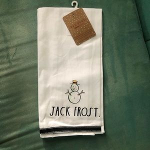Rae Dunn Jack Frost tea towel set